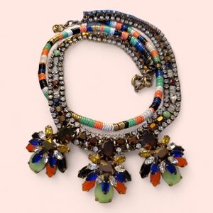 RARE Used J Crew Statement Necklace
